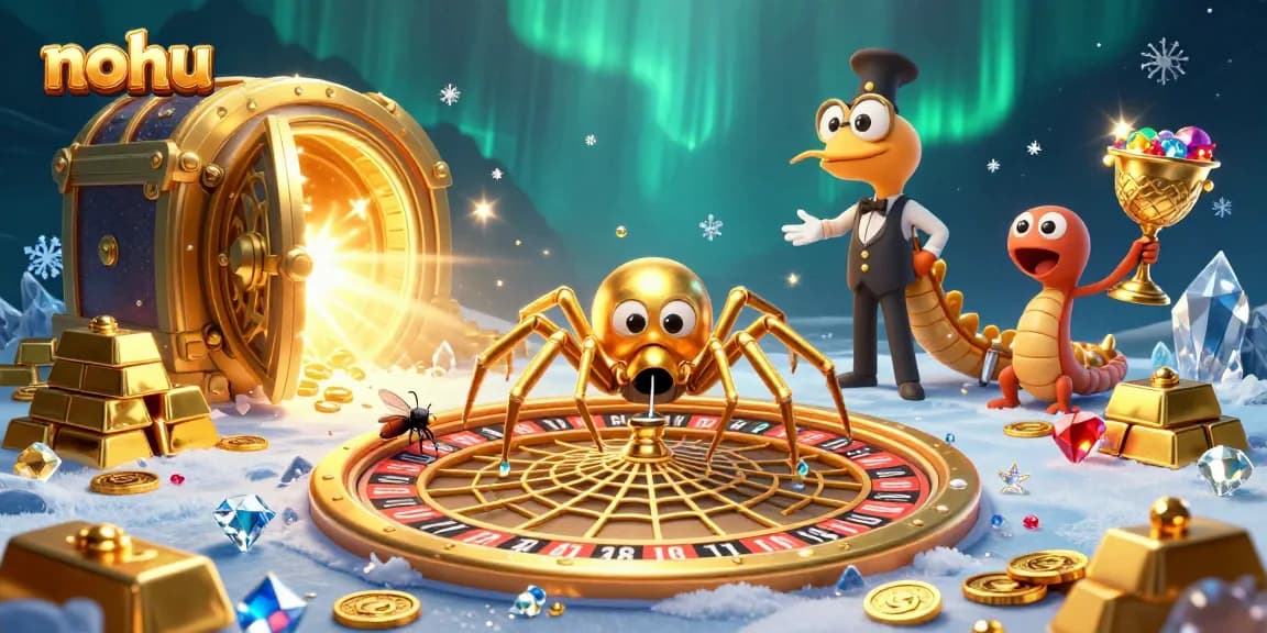 Experience thrilling gameplay at nohu with captivating golden visuals and dynamic betting action.