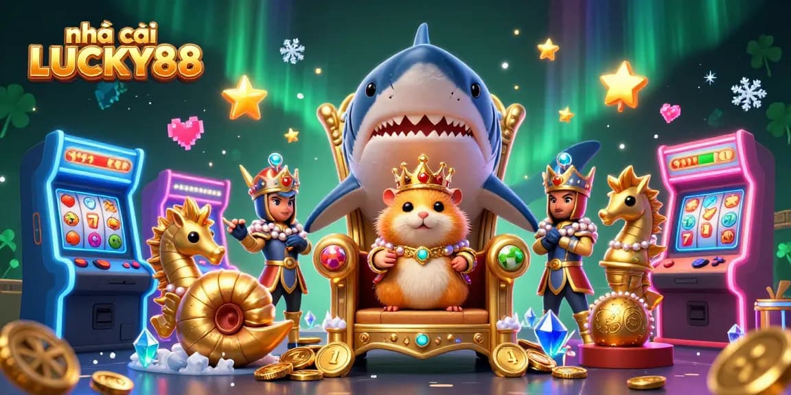 Engage in thrilling wins at nhà cái LUCKY88, featuring vibrant casino elements and a dynamic gaming atmosphere.