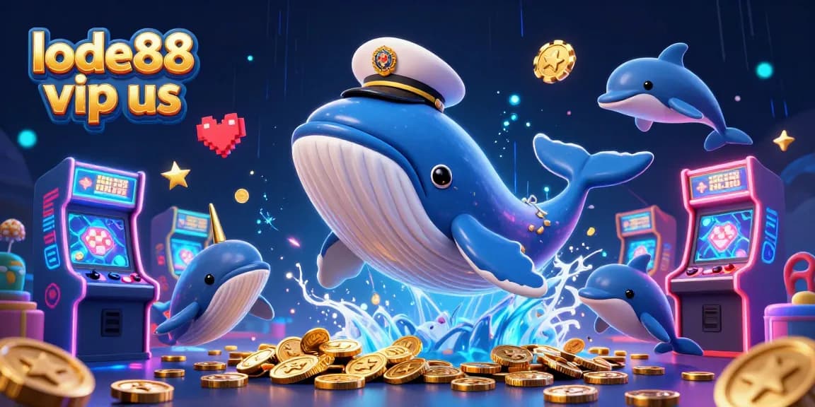 Experience the excitement of lode88 vip us with unique characters in a vibrant casino setting.