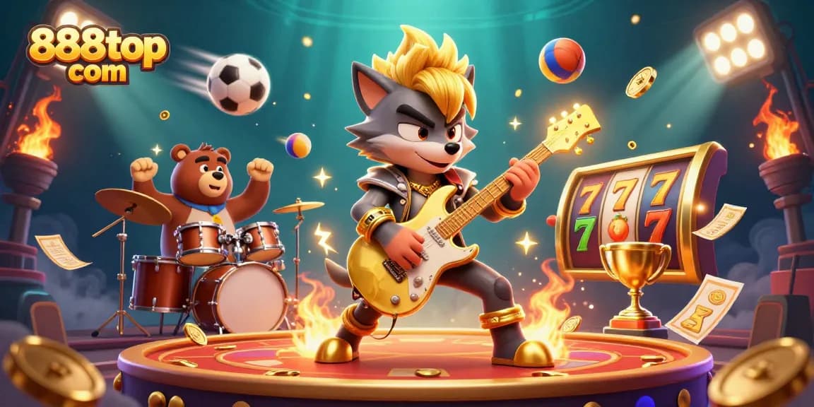 Engage in thrilling gameplay at 888top com with electrifying casino action and vibrant characters.