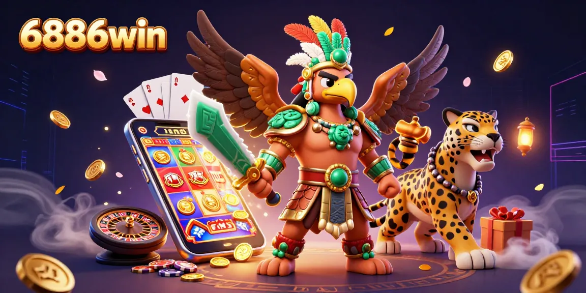 Experience the thrill of winning with 6886win's exciting slot games and dynamic 3D characters.