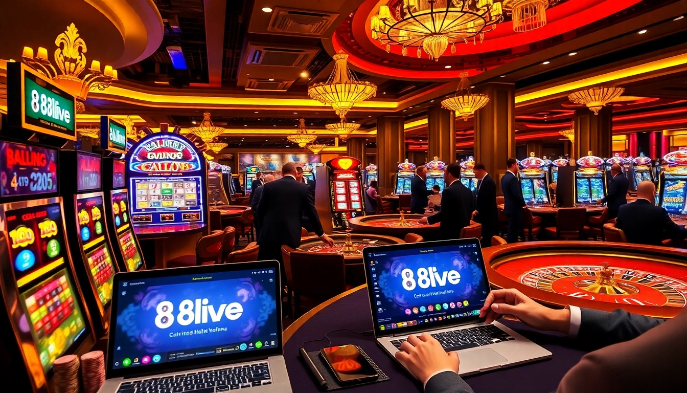 Experience the thrill of https://8live.date/ with vibrant casino games and engaging online interfaces.