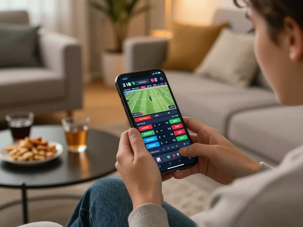 Engaging mobile sports betting experience on ta88 app with vibrant odds and modern setting