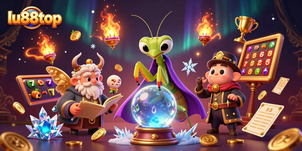 Experience winning strategies at lu88top with vibrant casino elements and engaging characters.