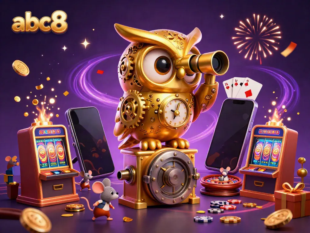 Immerse yourself in the abc8 casino experience with a golden owl and captivating games.