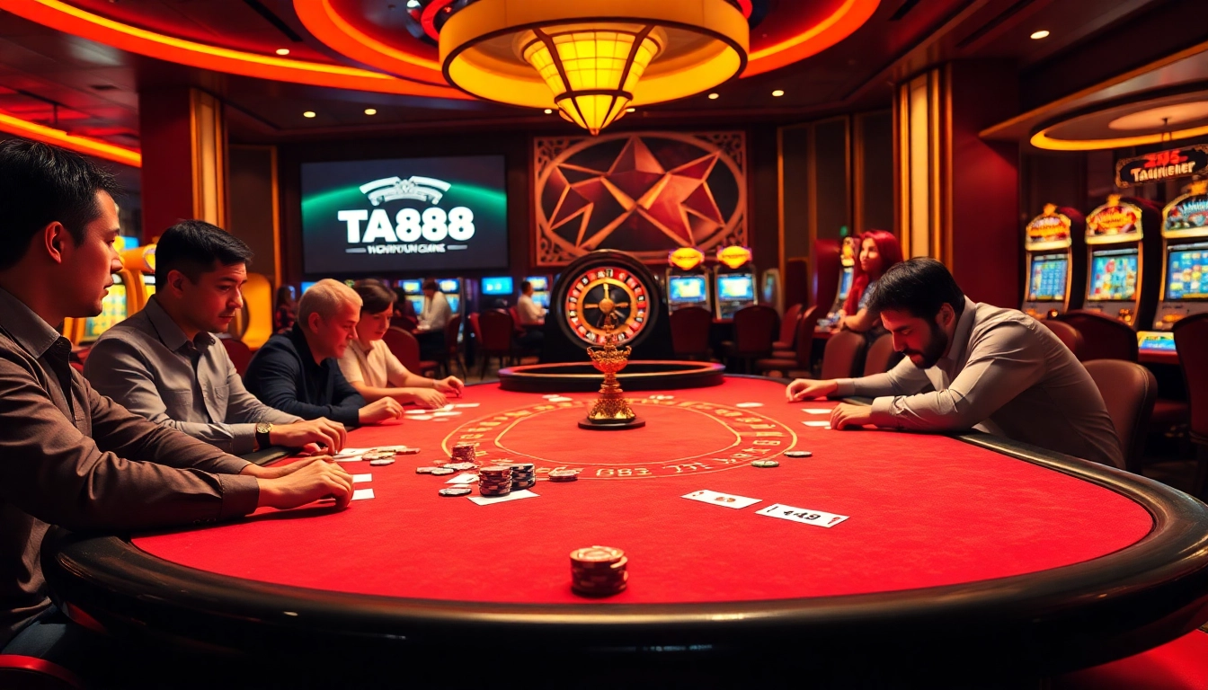 Engage in thrilling games at TA88, the premier online casino destination.